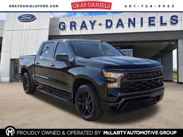 Used 2023 Chevrolet Silverado 1500 Custom w/ LPO, Dark Essentials Package image 1