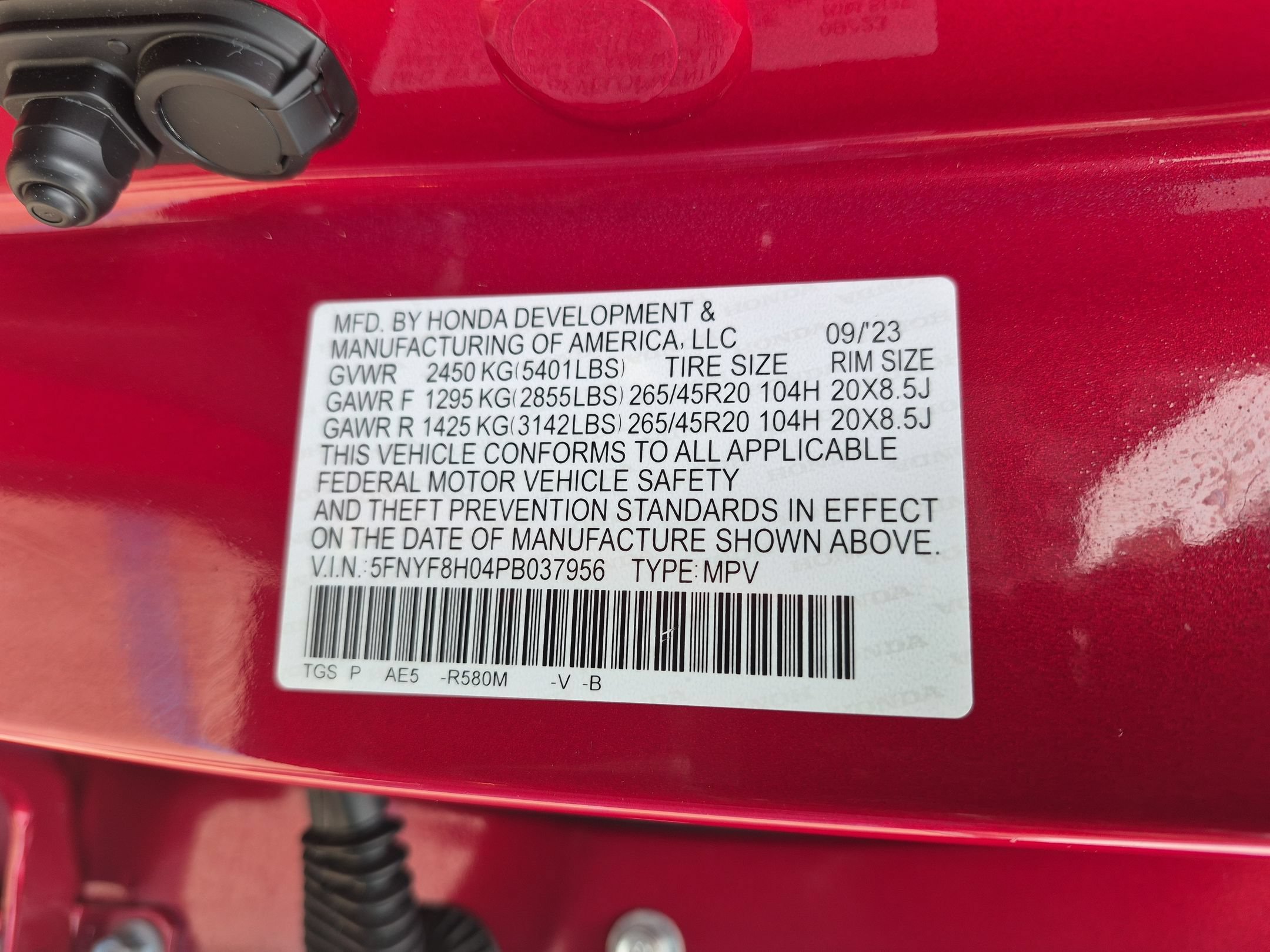 Certified 2023 Honda Passport Elite image 36
