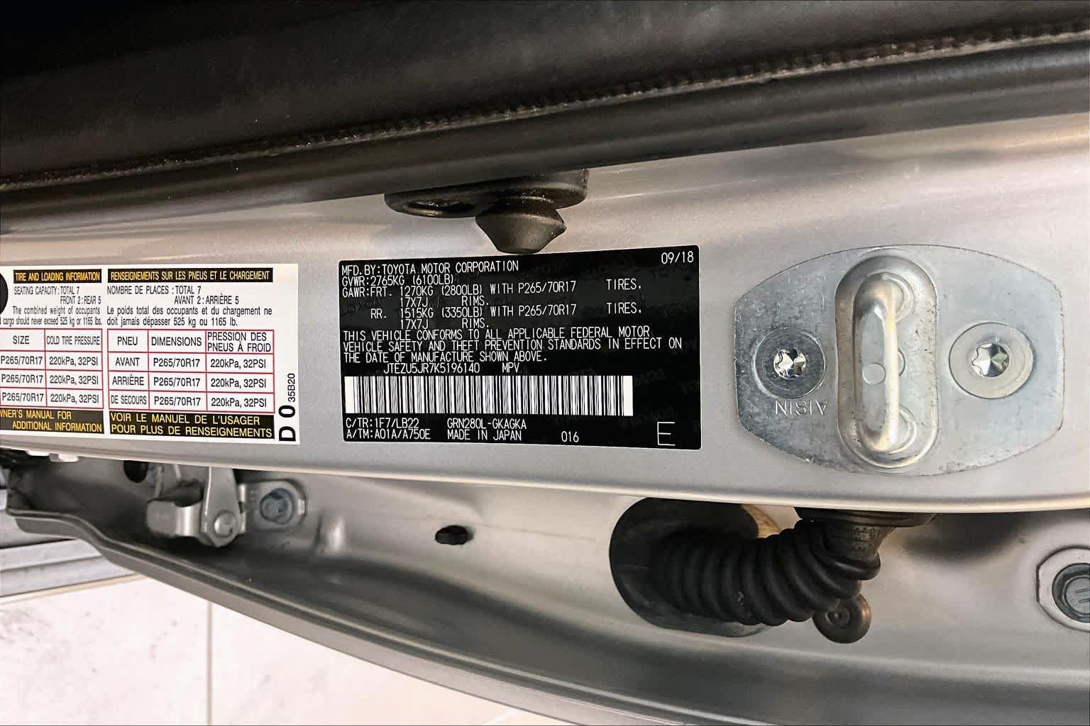 Used 2019 Toyota 4Runner SR5 Premium RWD image 33