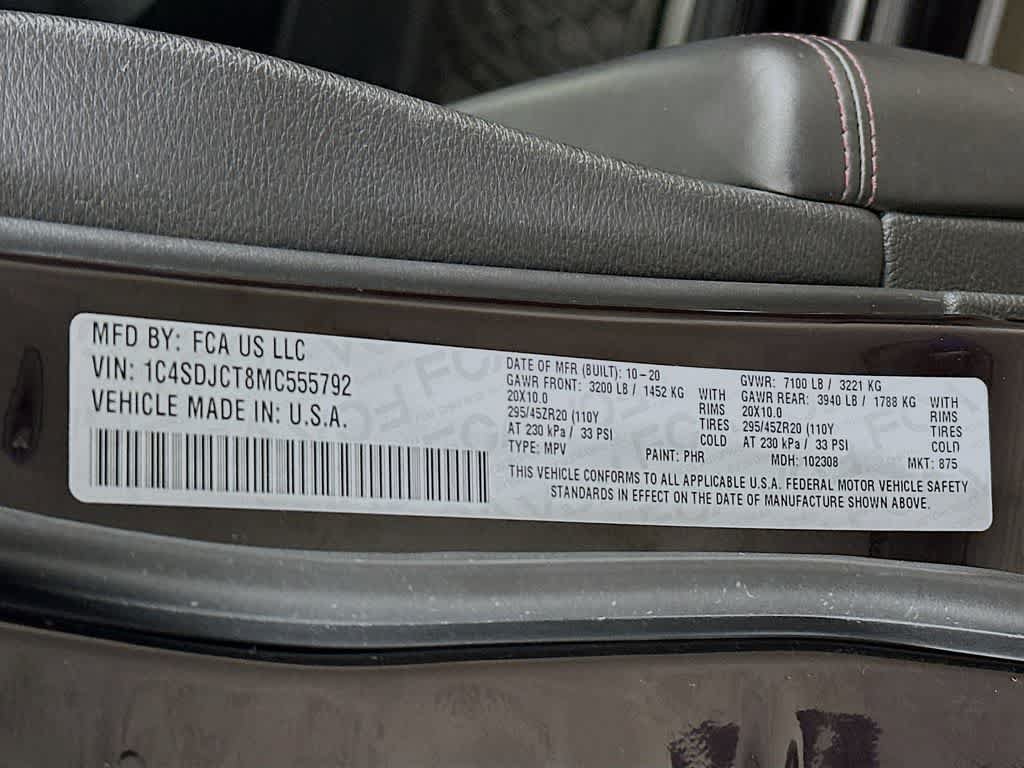 Used 2021 Dodge Durango R/T w/ Tow 'N Go Package AWD/4WD image 23