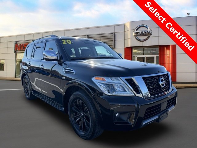 Certified 2020 Nissan Armada Platinum w/ Captain's Chairs Package