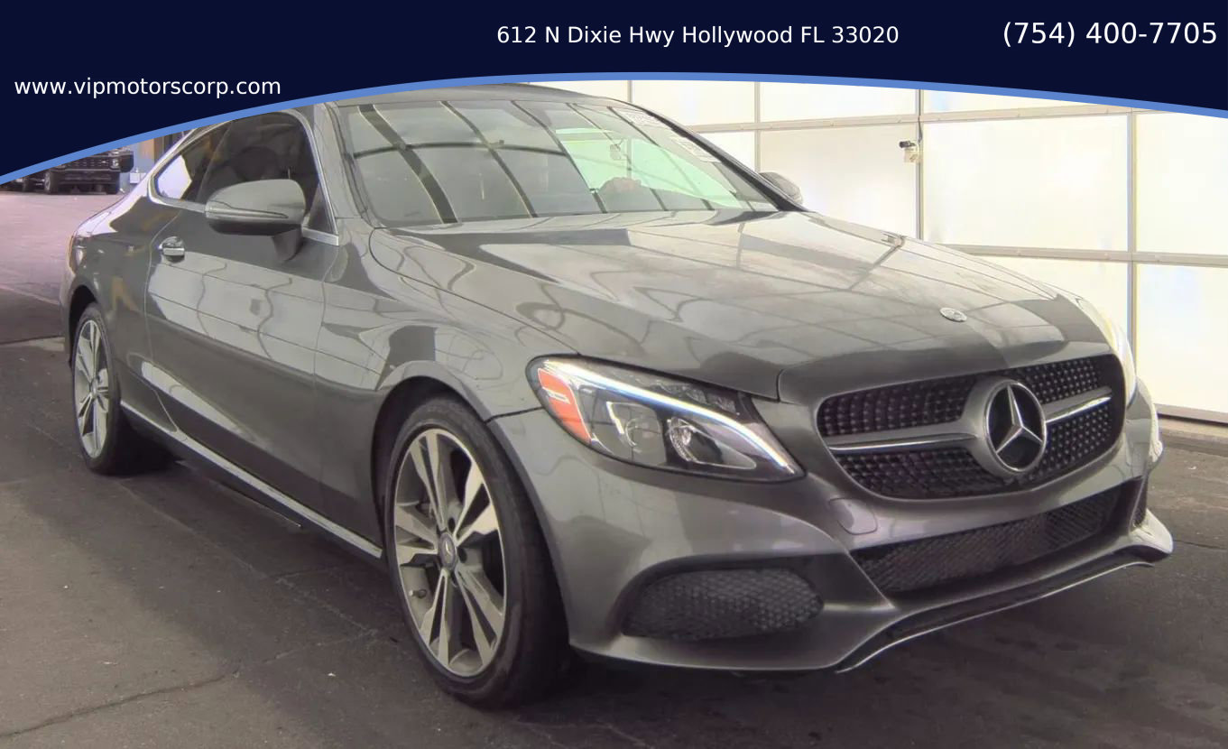 Used 2017 Mercedes-Benz C 300 4MATIC Coupe w/ Premium 2 Package image 2