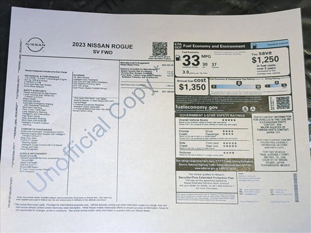 Used 2023 Nissan Rogue SV FWD image 26