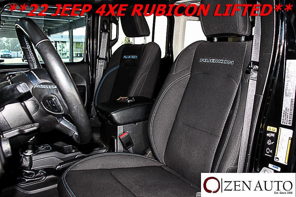 Used 2022 Jeep Wrangler Unlimited Rubicon 4xe w/ Cold Weather Group image 33