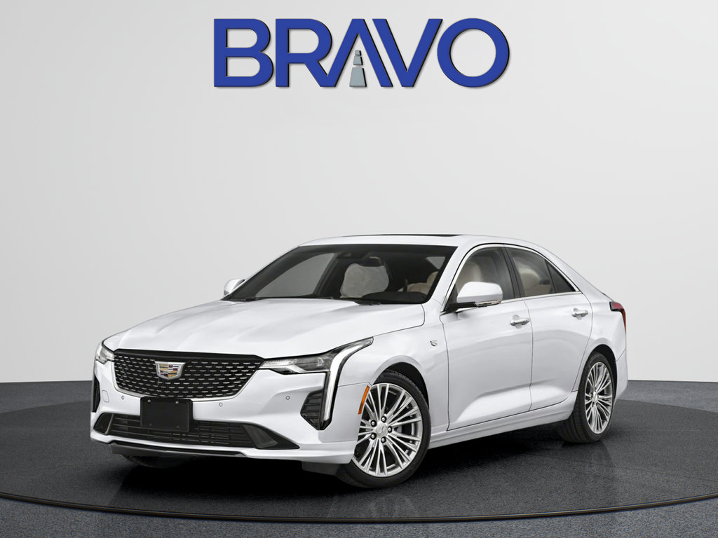 New 2024 Cadillac CT4 Luxury w/ LPO, Blue Accent Package RWD image 1