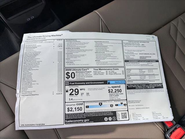 New 2026 BMW X3 xDrive30 w/ Convenience Package image 18