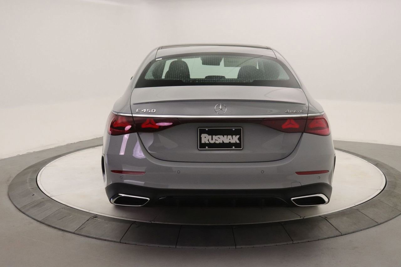 New 2026 Mercedes-Benz E 450 4MATIC Sedan image 3
