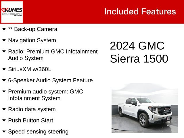 Used 2024 GMC Sierra 1500 SLT AWD/4WD image 3