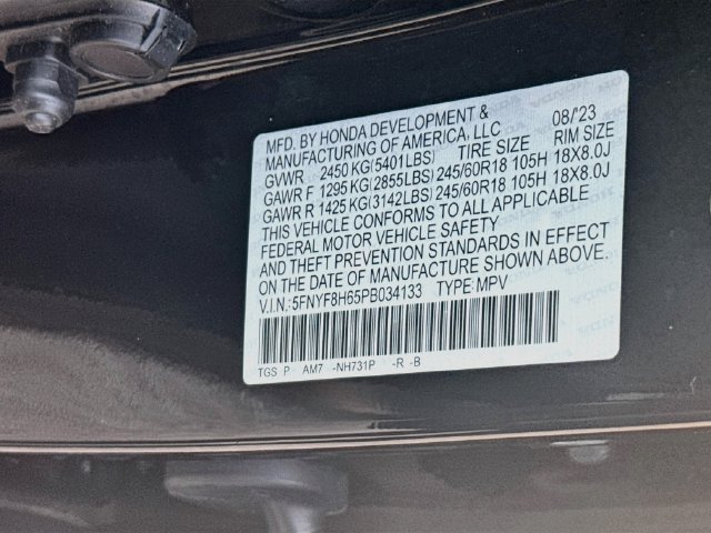 Certified 2023 Honda Passport TrailSport image 38