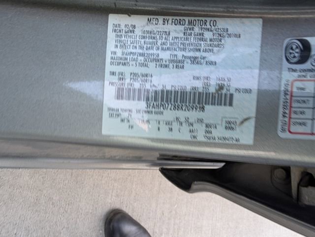 Used 2008 Ford Fusion SE FWD image 22