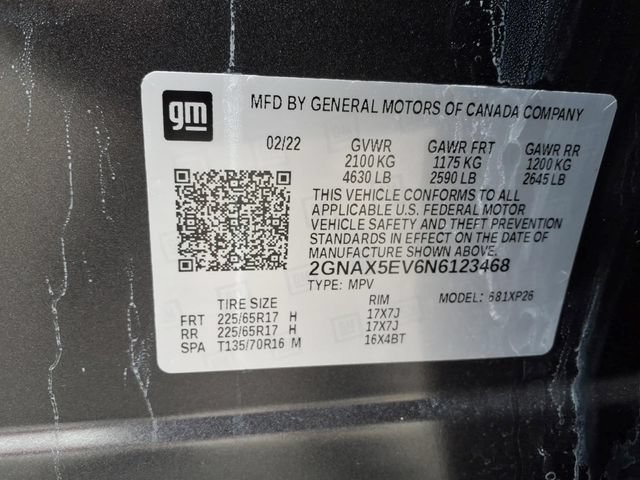 Certified 2022 Chevrolet Equinox LS AWD/4WD image 23
