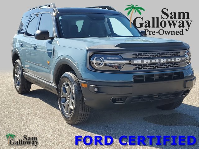 Certified 2023 Ford Bronco Sport Badlands w/ Premium Package