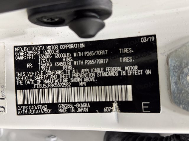 Used 2019 Toyota 4Runner SR5 AWD/4WD image 20