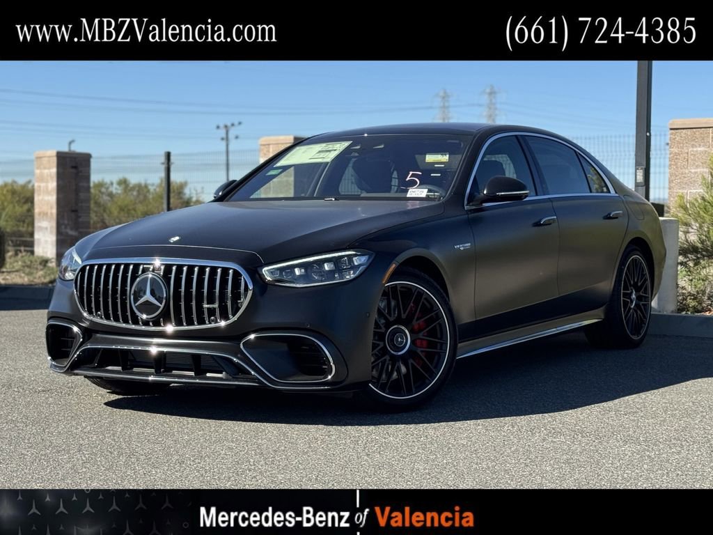 New 2026 Mercedes-Benz S 63 AMG S image 1