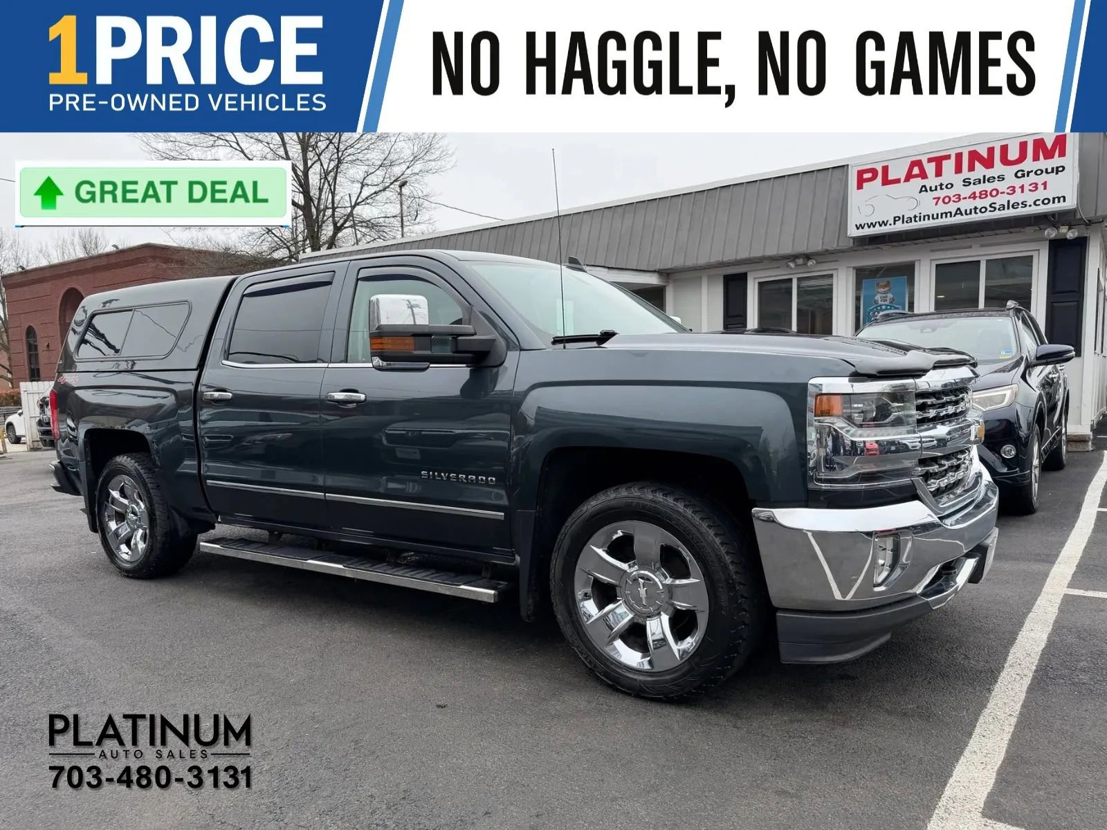 Used 2017 Chevrolet Silverado 1500 LTZ w/ Max Trailering Package