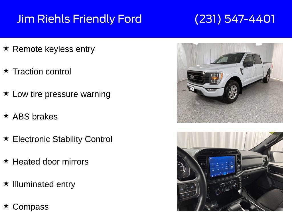 Used 2022 Ford F150 XLT w/ Equipment Group 302A High AWD/4WD image 6