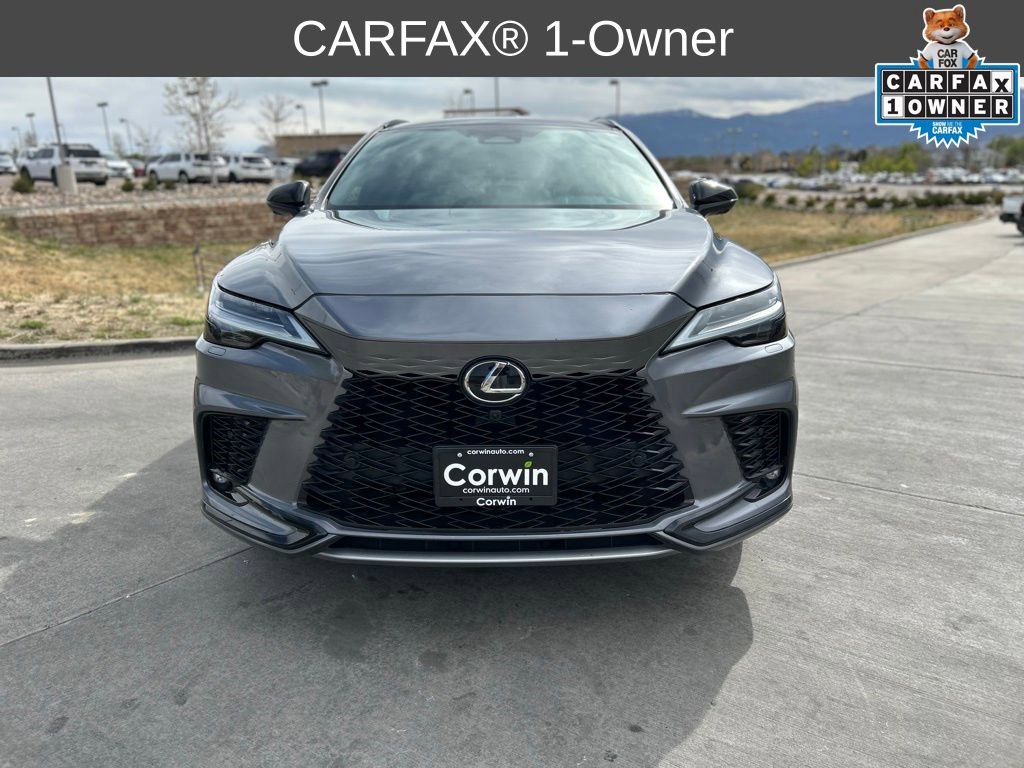 Used 2023 Lexus RX 500h F Sport w/ Accessory Package (Z1) AWD/4WD video 2