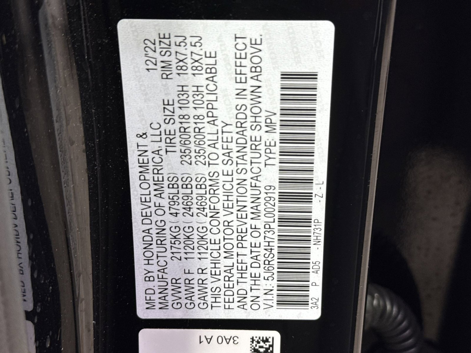 Used 2023 Honda CR-V EX-L image 34