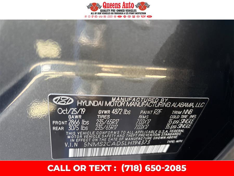 Used 2020 Hyundai Santa Fe SE image 24
