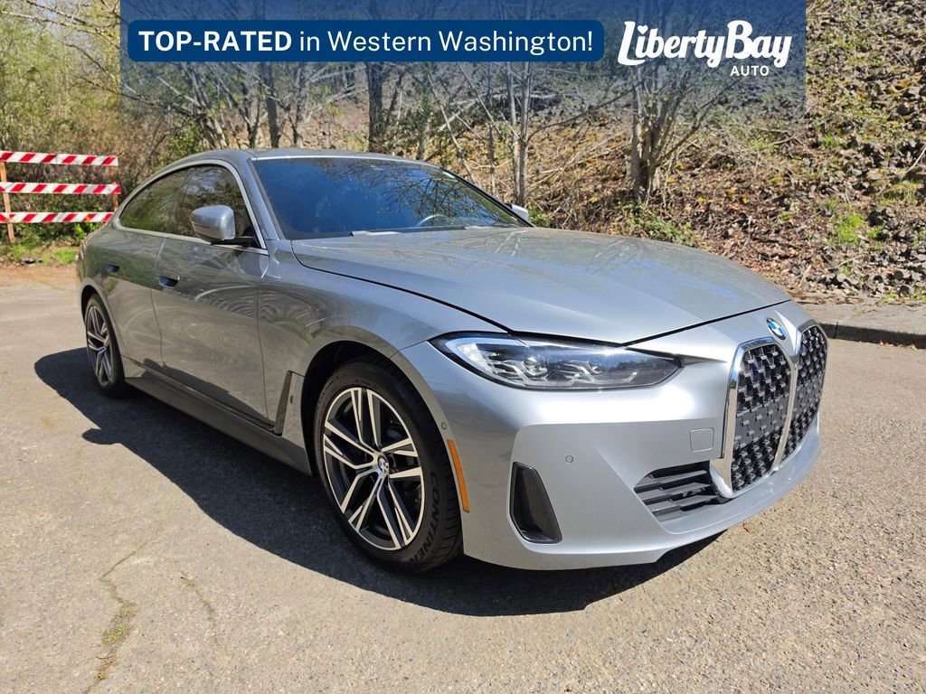 Used 2022 BMW 430i Gran Coupe w/ M Sport Package RWD image 3