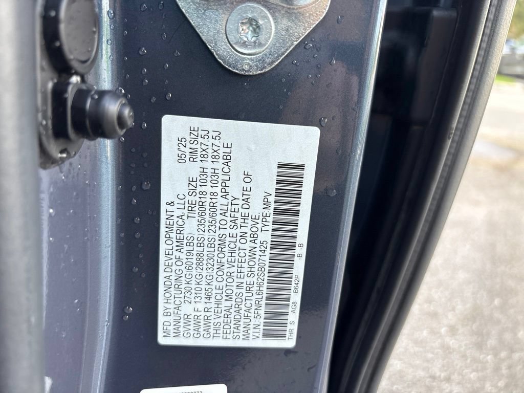 Used 2025 Honda Odyssey EX-L image 10