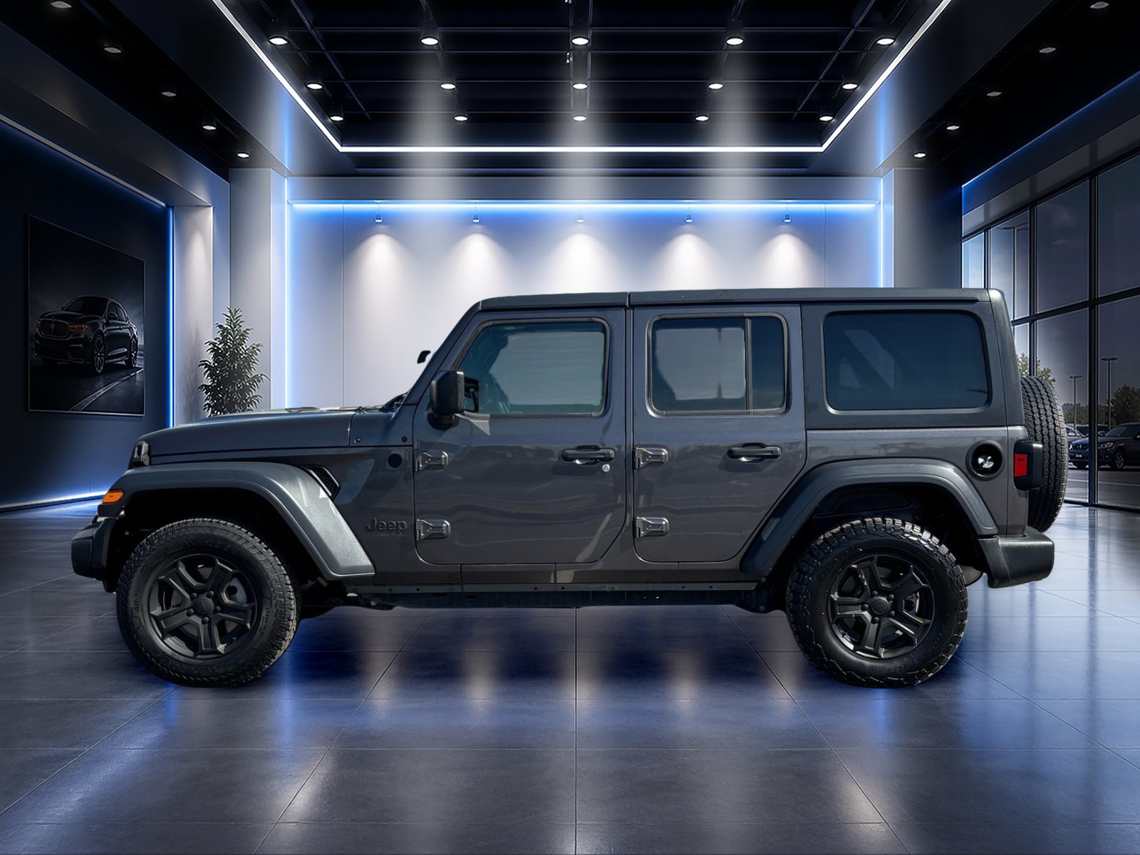 Used 2019 Jeep Wrangler Unlimited Sport S AWD/4WD image 7