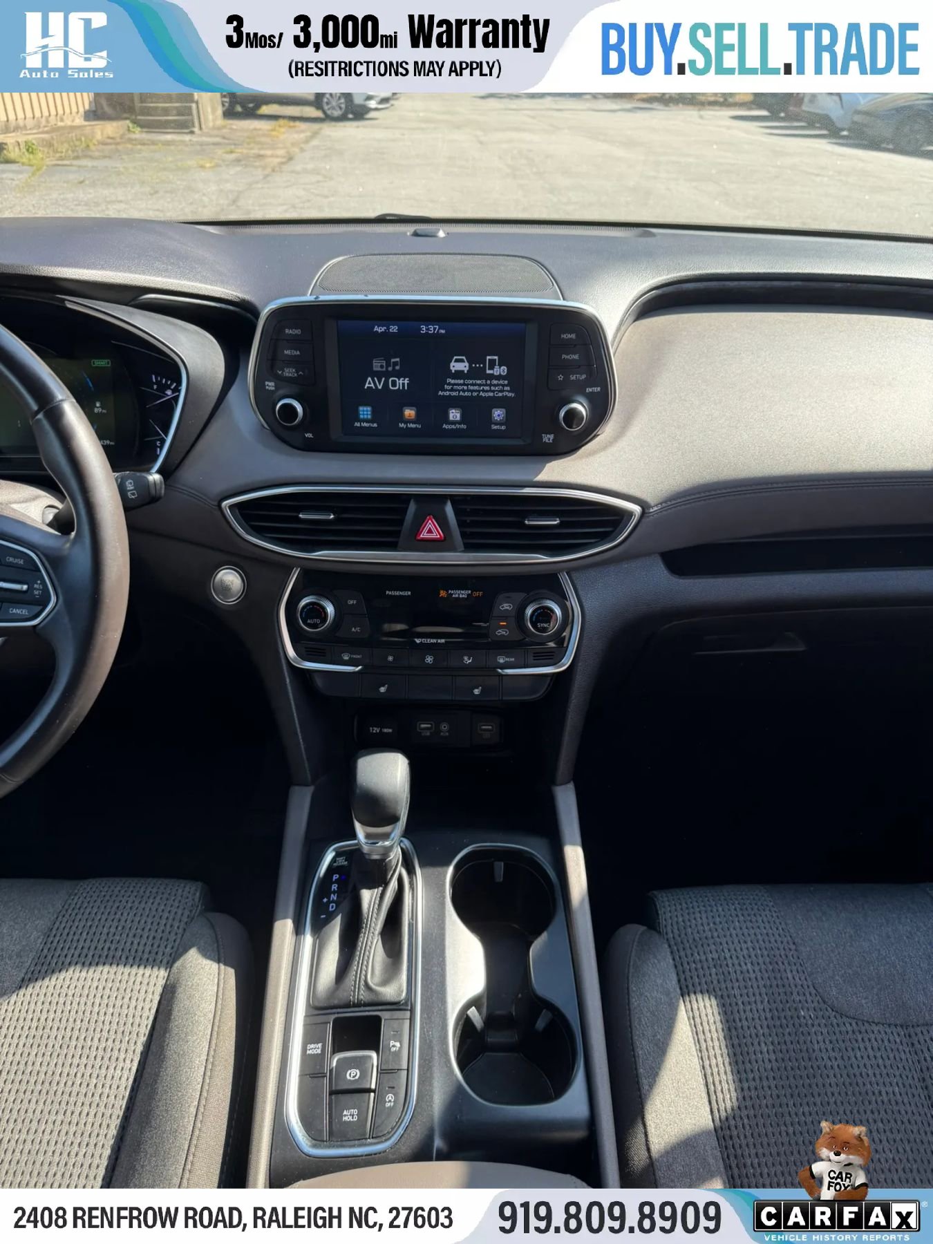 Used 2019 Hyundai Santa Fe SEL FWD image 24