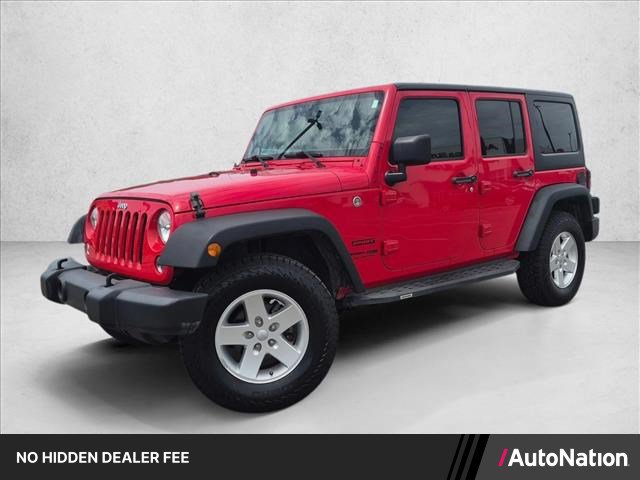 Used 2018 Jeep Wrangler Unlimited Sport S AWD/4WD image 1