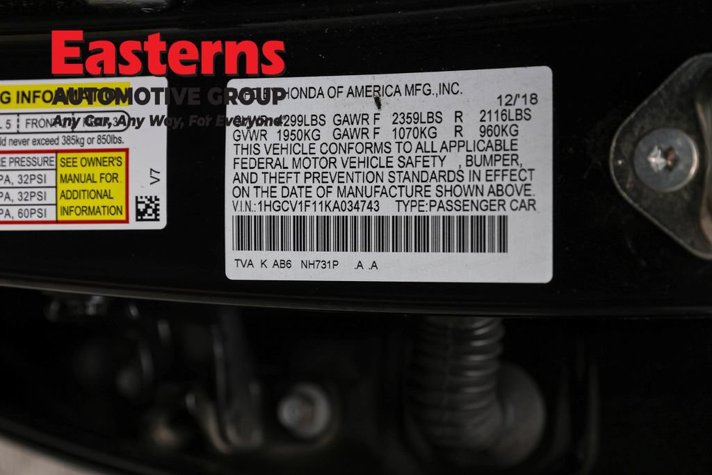 Used 2019 Honda Accord LX image 31
