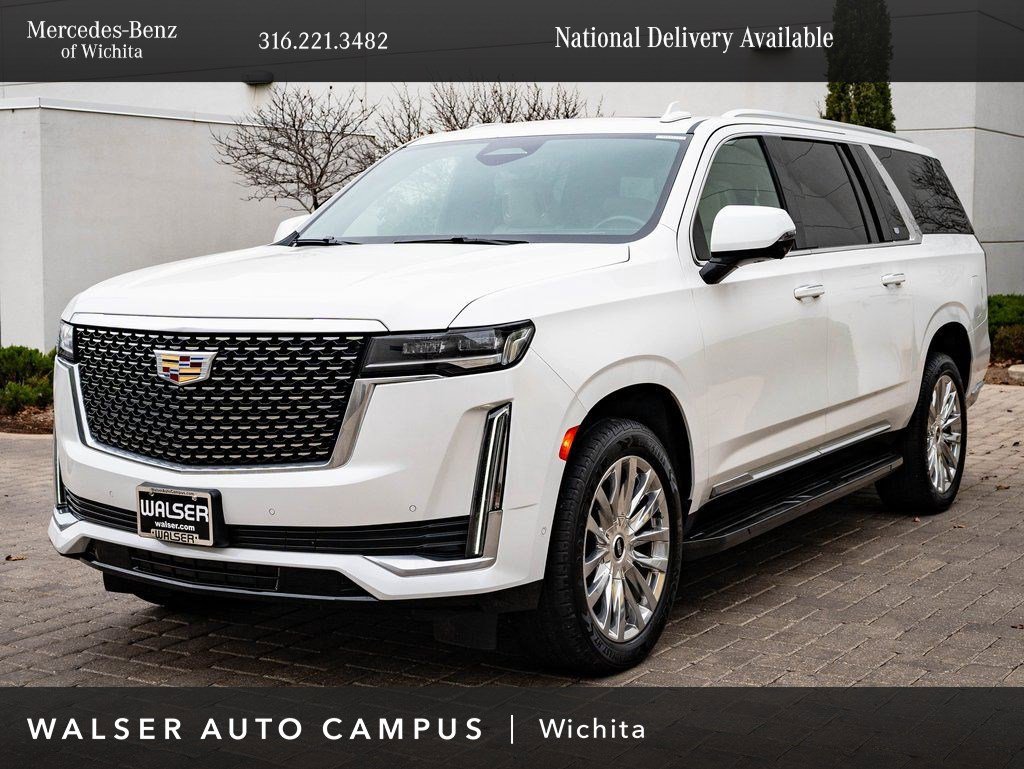 Used 2021 Cadillac Escalade ESV Premium Luxury image 1