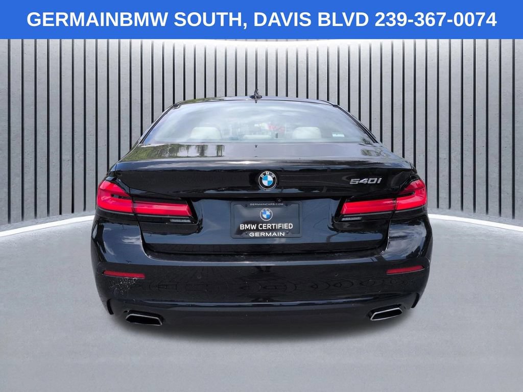 Certified 2023 BMW 540i w/ Premium Package RWD image 6