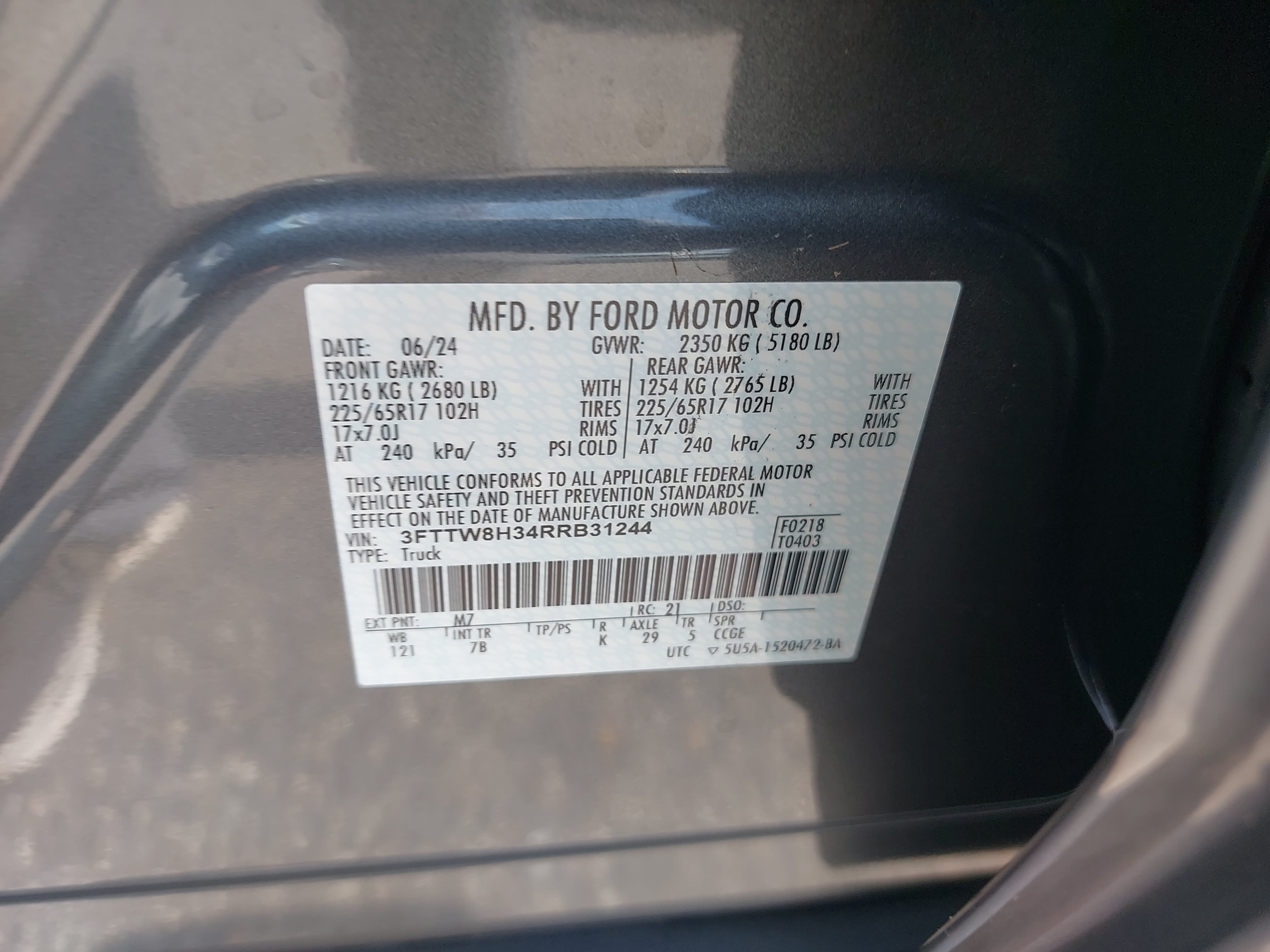 Used 2024 Ford Maverick XLT FWD image 33