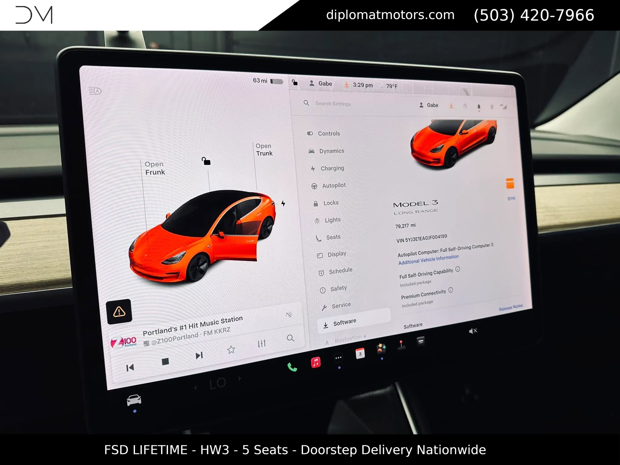 Used 2018 Tesla Model 3 Long Range RWD image 34