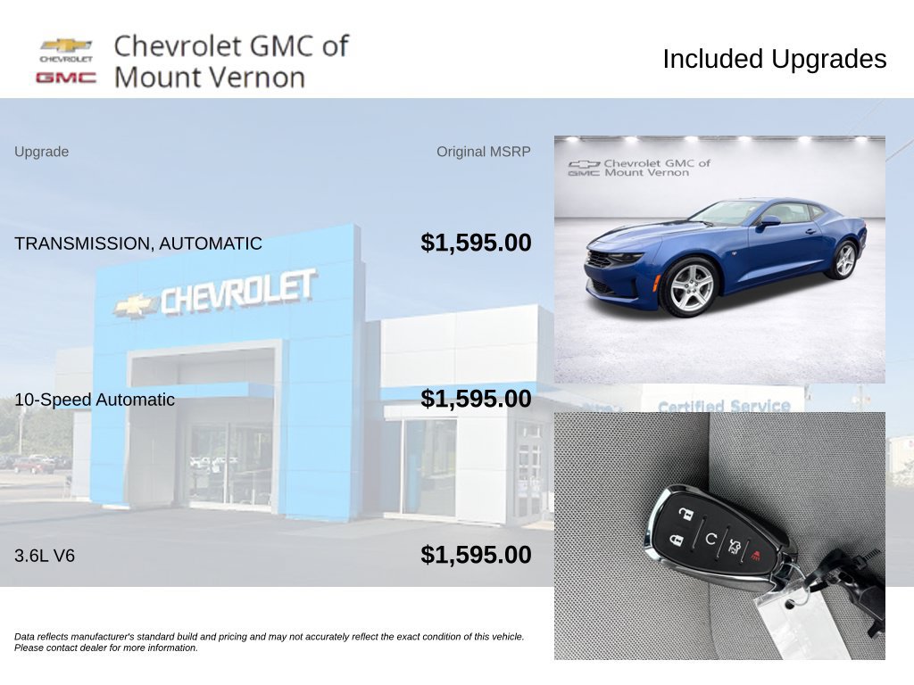 Used 2021 Chevrolet Camaro LT RWD image 6