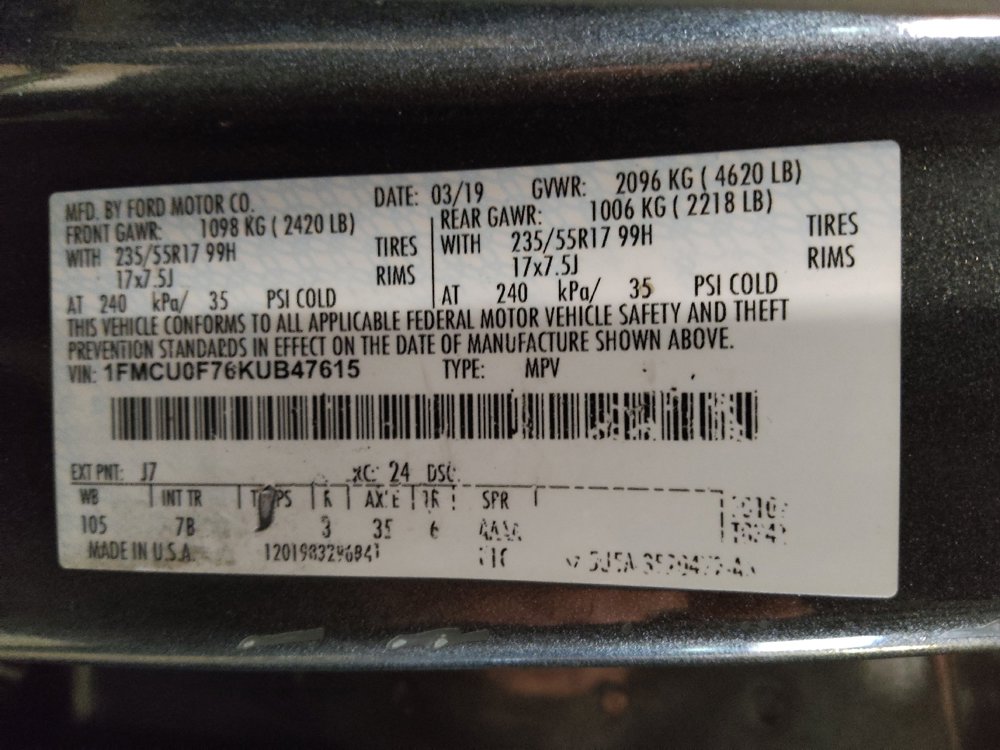 Used 2019 Ford Escape S image 33