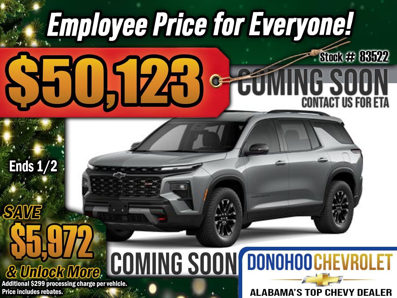 New 2026 Chevrolet Traverse Z71 image 1