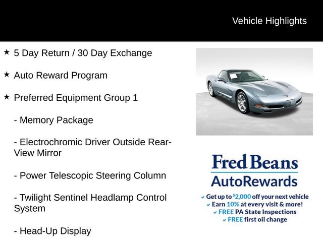 Used 2004 Chevrolet Corvette Coupe w/ Roof Package RWD image 5