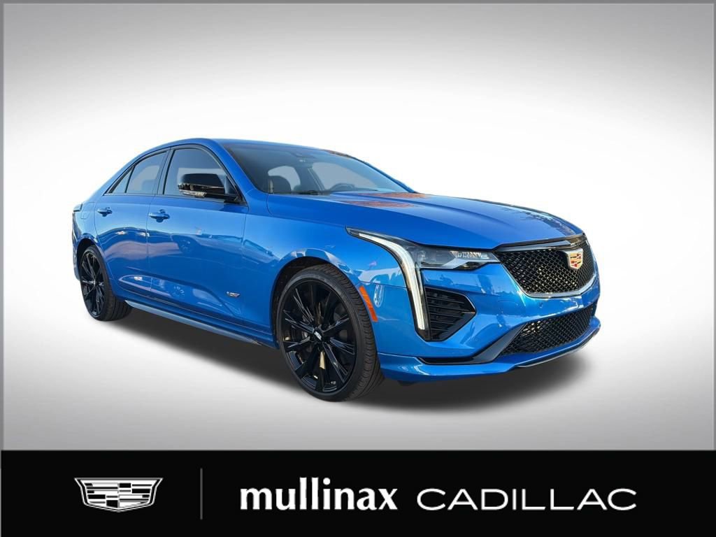 Used 2024 Cadillac CT4 V w/ LPO, ONYX Package