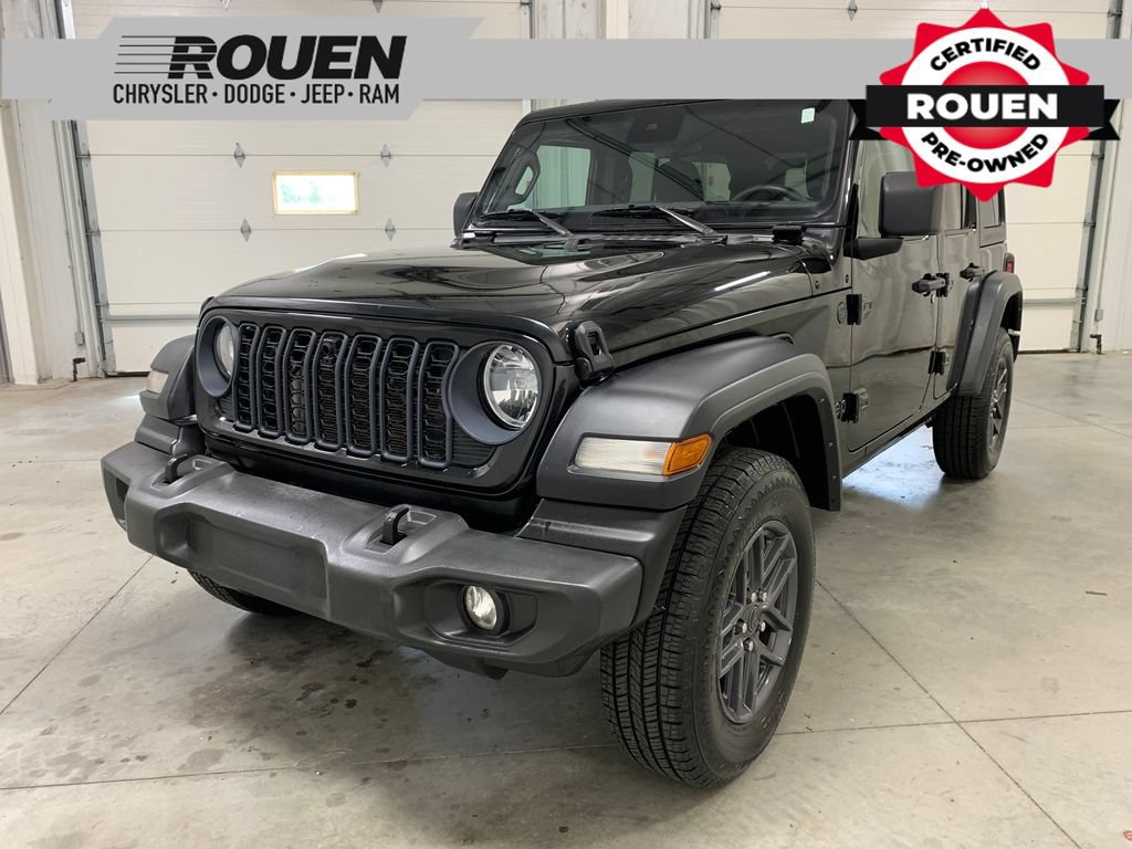 Used 2024 Jeep Wrangler Unlimited Sport AWD/4WD image 1