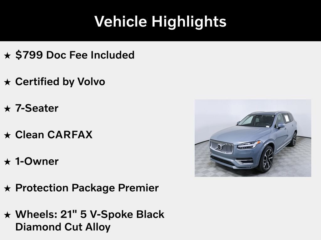Certified 2023 Volvo XC90 B6 Plus w/ Protection Package Premier AWD/4WD image 5