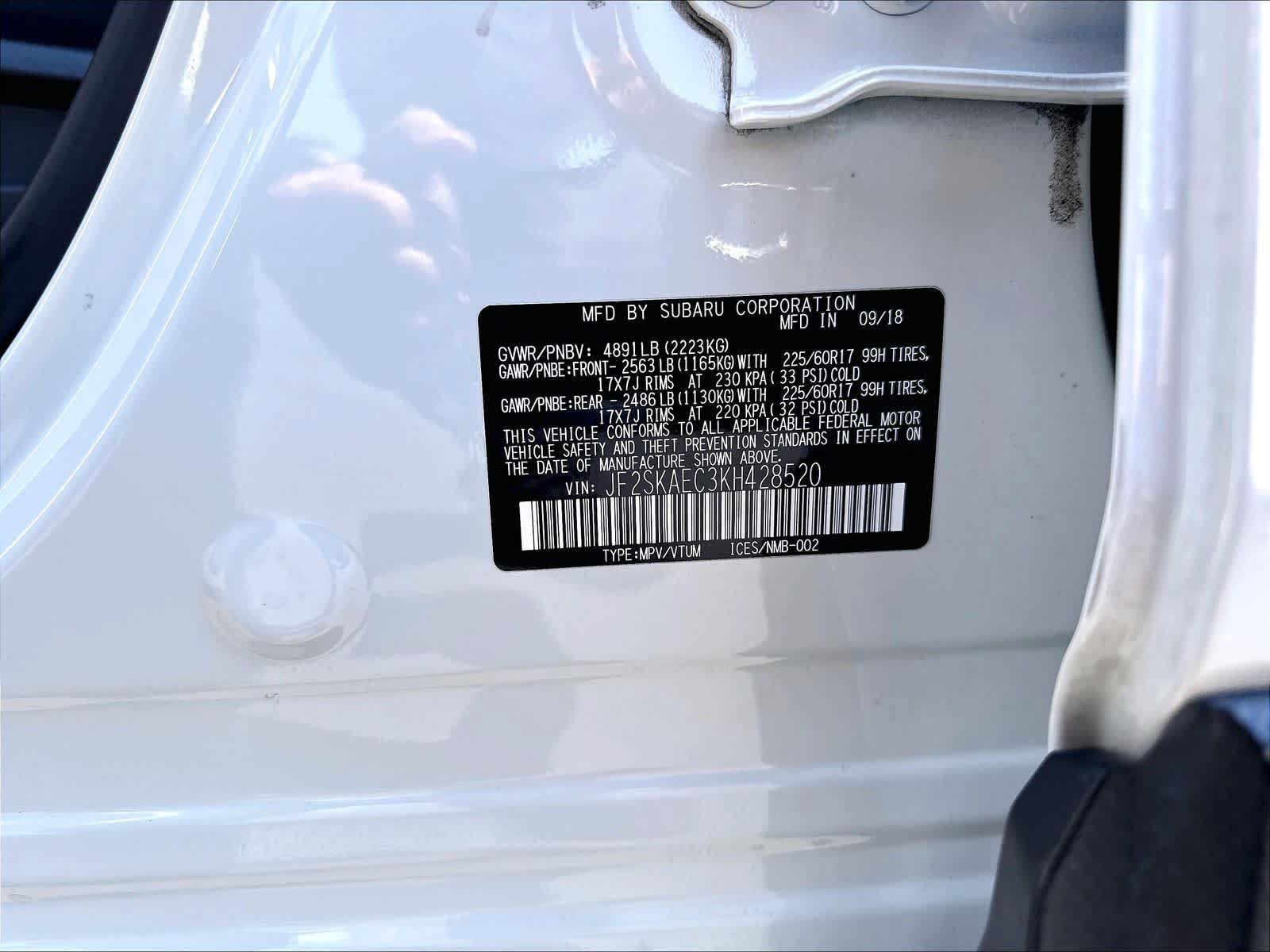 Used 2019 Subaru Forester Premium w/ All-Weather Package AWD/4WD image 35