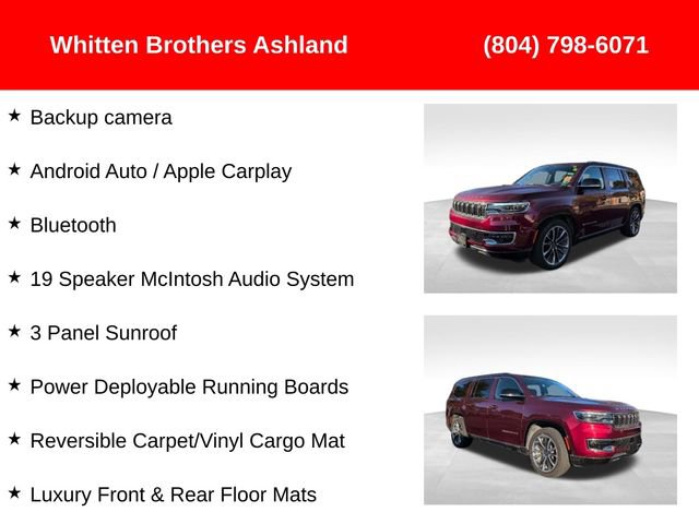 Used 2024 Jeep Wagoneer Series III w/ Premium Group I image 9