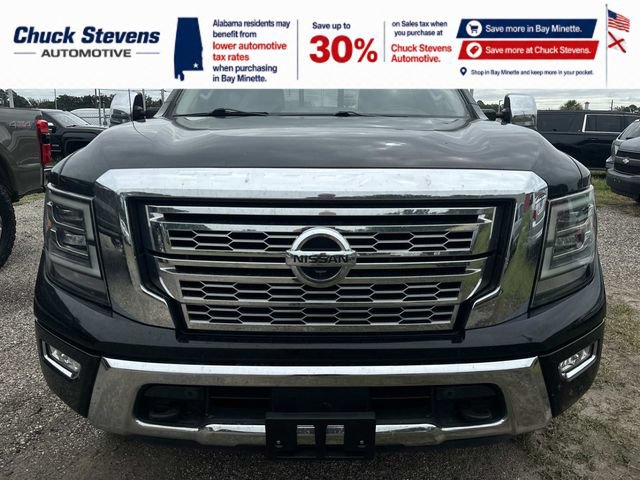 Used 2020 Nissan Titan SL w/ Moonroof Package AWD/4WD image 3