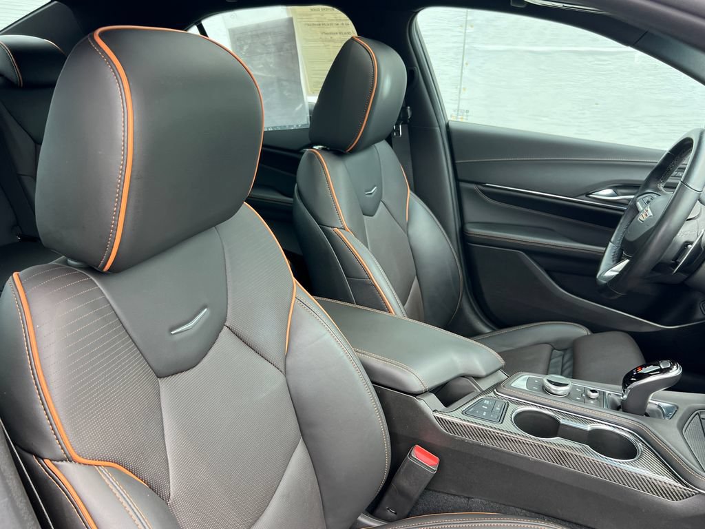 Certified 2024 Cadillac CT4 V w/ Navigation Package RWD image 23