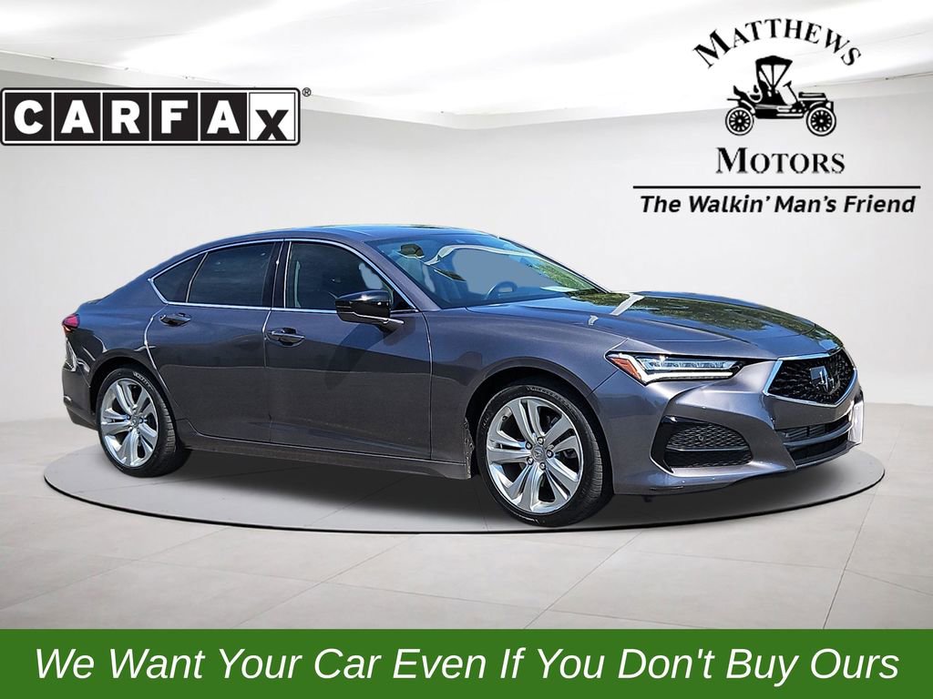 Used 2021 Acura TLX w/ Technology Package FWD image 1