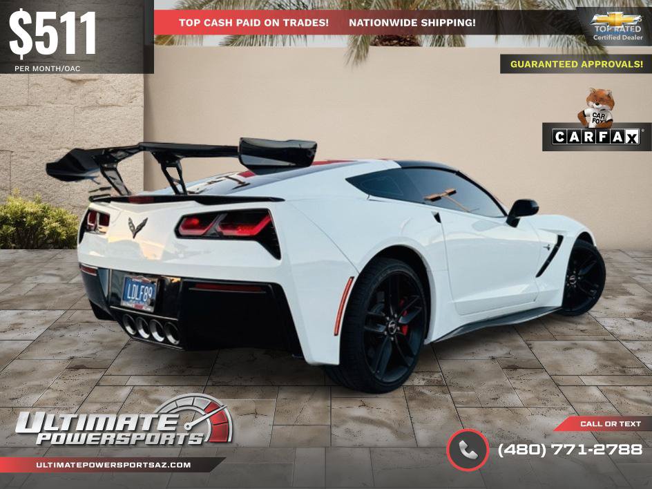 Used 2015 Chevrolet Corvette Stingray Coupe w/ ZF1 Appearance Package RWD image 81