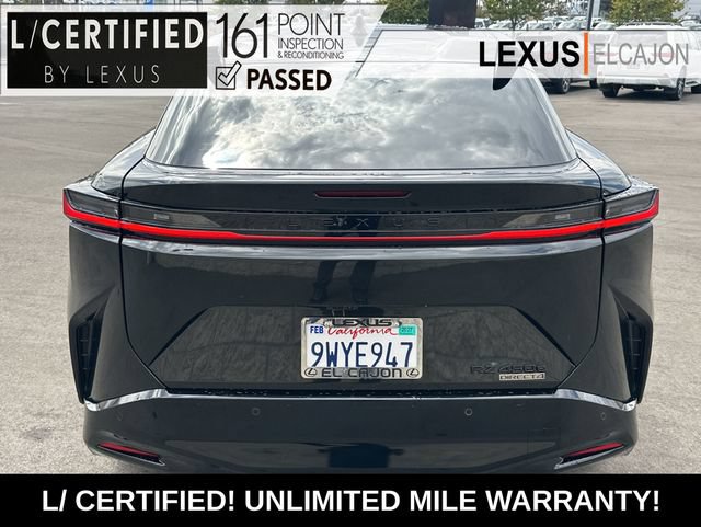Certified 2026 Lexus RZ 450e AWD w/ Technology Package image 5