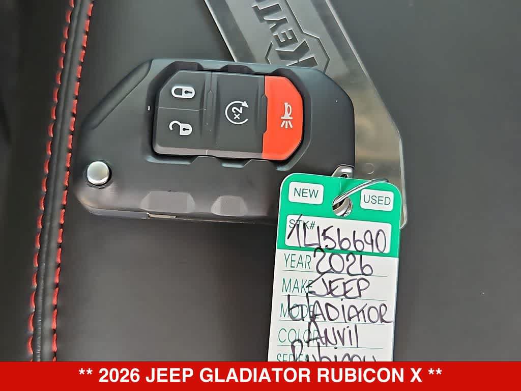 New 2026 Jeep Gladiator Rubicon AWD/4WD image 37