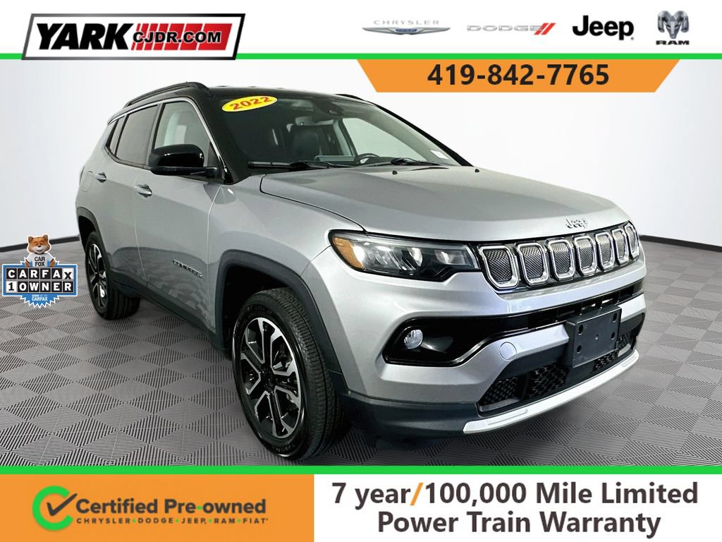 Certified 2022 Jeep Compass Limited