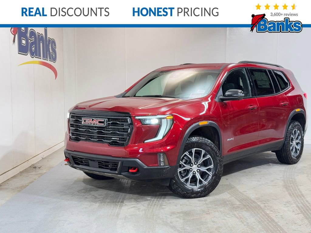 New 2025 GMC Acadia AT4